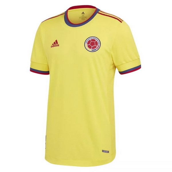 Tailandia Camiseta Colombia Replica Primera Ropa 2021 Amarillo